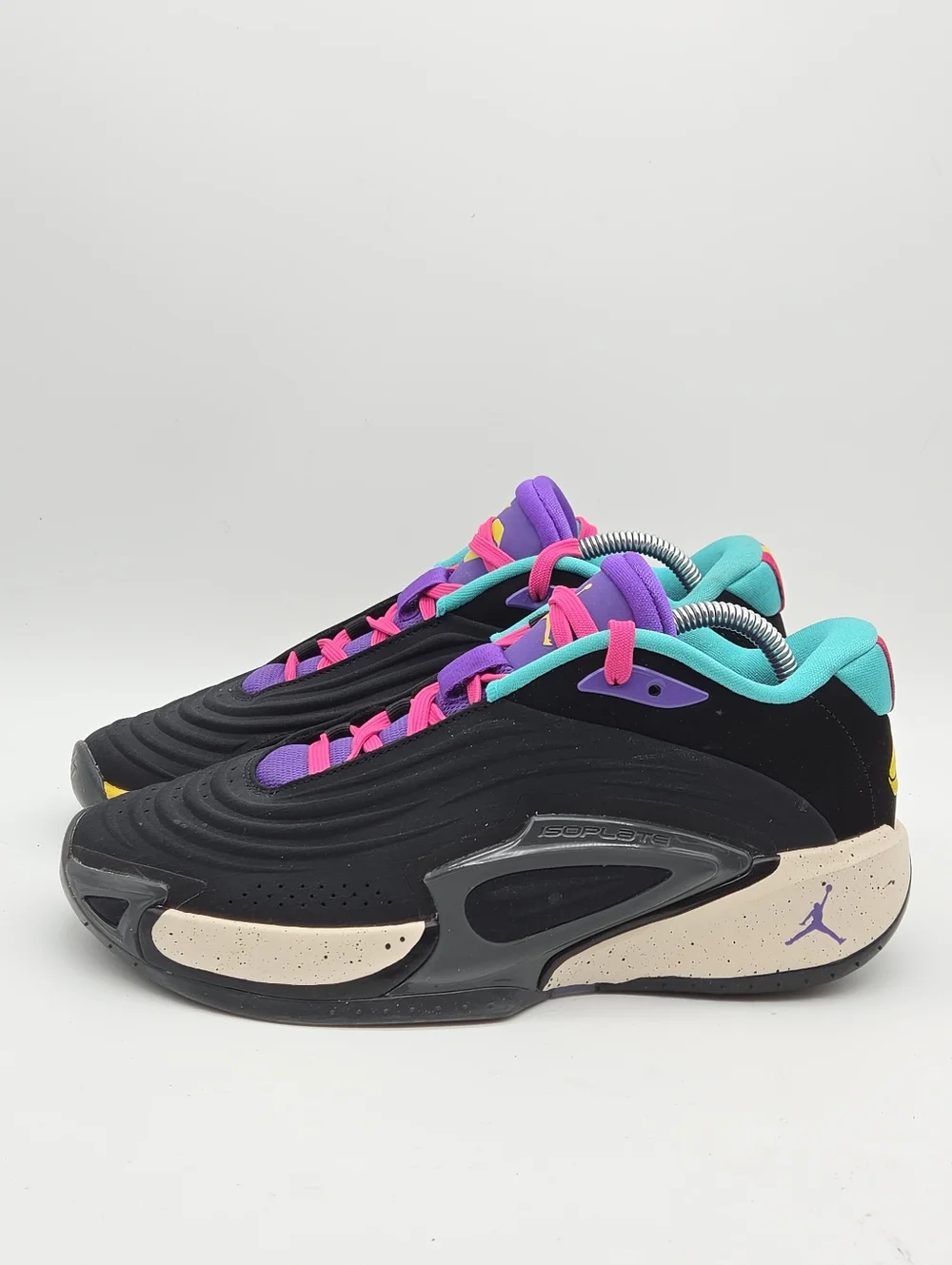 Jordan Luka 3 Black Hyper Jade Pink‎ Sneakers Men's 9
